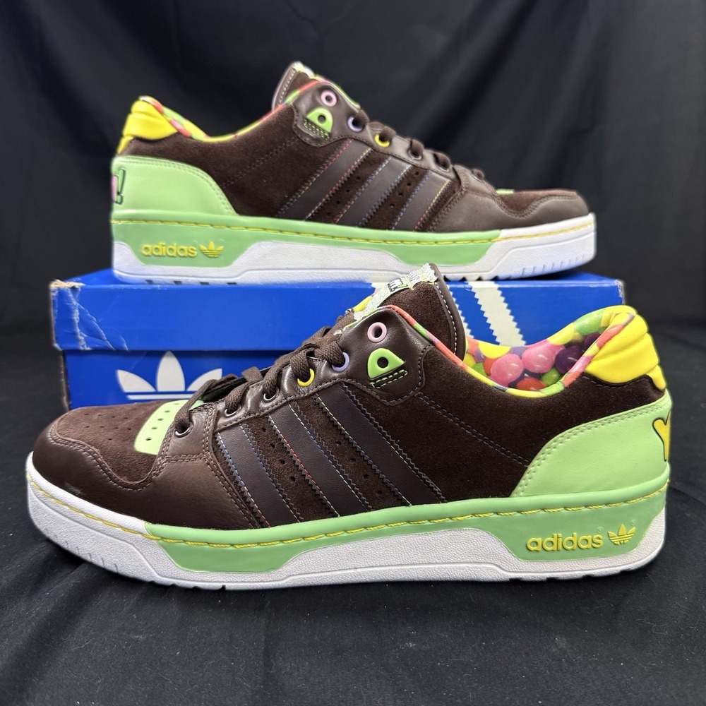 Size 11.5 Adidas Conductor Easter Yum! 142113 Brown Multicolor OG Box 2008 Rare